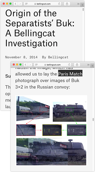 Bellingcat article